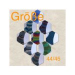 Rein von Hand gestrickte Socken in Gr. 44/45