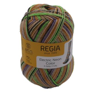Regia Electric Neon Color 4-fach neon green color 02940